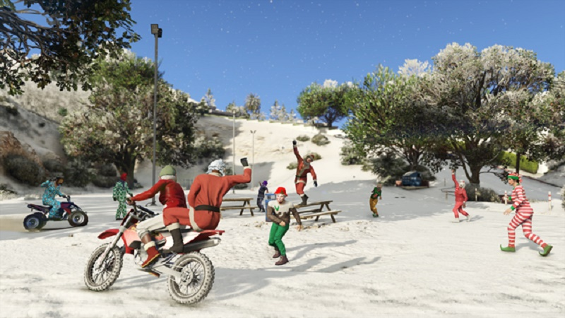 Illustration for article titled You Can Celebrate Christmas In These Video Games